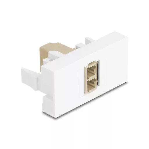 Delock Easy 45 Modul LC Duplex anya LC Duplex anya fehér/bézs (90840)