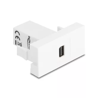   Delock Easy 45 Modul mini DisplayPort aljzatból mini DisplayPort aljzatba (90842)