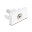 Delock Easy 45 Modul sztereo jack anya 3,5 mm 3 tűs - Sztereo jack anya 3,5 mm 3 tűs fehér (90848)
