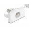 Delock Easy 45 modul RCA anya RCA anya fehér/fehér (90858)