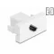 Delock Easy 45 modul HDMI anya-alj átlós 8K 60 Hz fehér (90874)