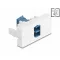 Delock Easy 45 modul LC Duplex anya LC Duplex anya lézeres védelmi flippel kék/fehér belsejében (90876)
