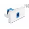 Delock Easy 45 modul SC Simplex anya SC Simplex anya lézeres védelemmel ellátott belső kék/fehér flippel (90878)