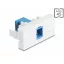Delock Easy 45 modul SC Simplex anya SC Simplex anya lézeres védelemmel ellátott belső kék/fehér flippel (90878)