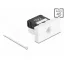 Delock Easy 45 modul RJ45 jack csatlakozó LSA Cat.6A 180 -os szerszámmentes fekete/fehér (90879)