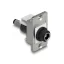 Delock Keystone DC 5,5 x 2,5 mm-es anya-DC 5,5 x 2,1 mm-es apa ezüst / fehér / fekete (90886)