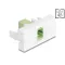 Delock Easy 45 Modul SC Simplex anya - SC Simplex anya limezöld / fehér (90894)