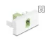 Delock Easy 45 Modul SC Simplex anya - SC Simplex anya limezöld / fehér (90894)