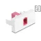 Delock Easy 45 Modul SC Simplex anya - SC Simplex anya lila / fehér (90895)