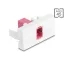 Delock Easy 45 Modul SC Simplex anya - SC Simplex anya lila / fehér (90895)