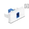 Delock Easy 45 Modul SC Simplex anya - SC Simplex anya kék/fehér (90896)