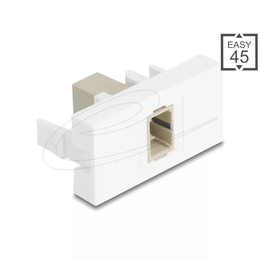 Delock Easy 45 Modul SC Simplex anya - SC Simplex anya bézs / fehér (90900)