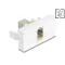 Delock Easy 45 Modul SC Simplex anya - SC Simplex anya bézs / fehér (90900)