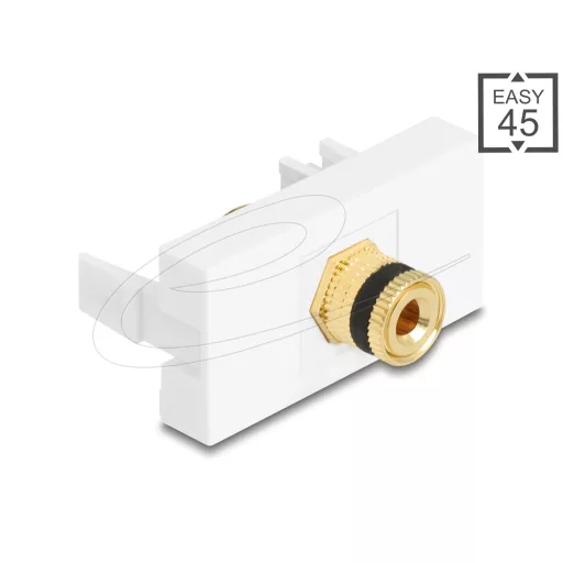 Delock Easy 45 Modul kötőoszlop a menetes anyához fekete/fehér (90902)