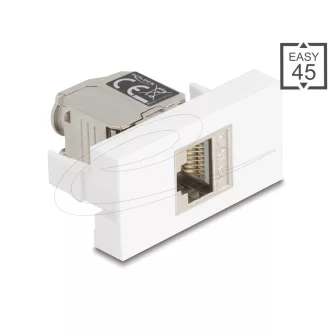   Delock Easy 45 Modul RJ45 jack - LSA Cat.6A-hoz LED-del (90904)