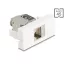 Delock Easy 45 Modul RJ45 jack - LSA Cat.6A-hoz LED-del (90904)