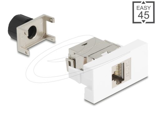 Delock Easy 45 Modul RJ45 - LSA Cat.6A 180 -os szerszámmentes