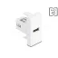 Delock Easy 45 modul USB 2.0 A-típusú anya - USB 2.0 A-típusú anya, fehér (90908)
