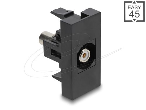 Delock Easy 45 modul RCA anya - RCA anya fehér / fekete