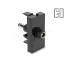 Delock Easy 45 modul DC 5.5 x 2.5 mm anya - DC 5.5 x 2.1 mm apa fekete (90962)