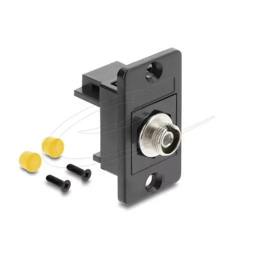 Delock Panelre szerelhető FC Simplex anya - anya, fekete (91189)