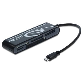 Delock Micro USB OTG kártyaolvasó (91732)