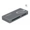 Delock USB Type-C  kártyaolvasó CFast és SD memóriakártyákhoz + USB Hub A-típusú és USB Type-C  port (91754)