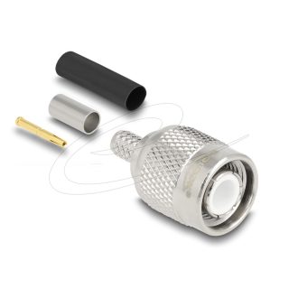   Delock TNC apa LMR 200 krimpelésére illeszkedő süllyesztő csővel (91765)