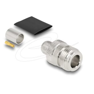   Delock N anya LMR 400 krimpelésére illeszkedő süllyesztő csővel (91769)