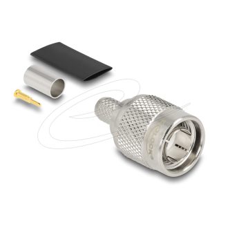   Delock TNC apa RG-59 krimpelésére illeszkedő süllyesztő csővel (91776)