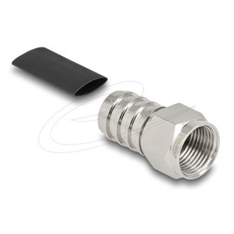   Delock F apa RG-59 krimpelésére illeszkedő süllyesztő csővel (91778)