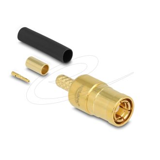   Delock SMB apa RG-174 / RG-316 krimpelésére illeszkedő süllyesztő csővel (91786)