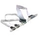 Delock MiniPCIe I/O PCIe teljes méret, 2 x soros RS-232, 1 x párhuzamos (95232)