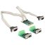 Delock Mini PCIe I/O PCIe teljes méret 2 x Serial RS-422 / 485  600 W Surge (95245)