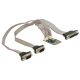 Delock modul MiniPCIe I/O PCIe teljes méretű 2 x soros RS-232 + 1 x párhuzamos (95246)
