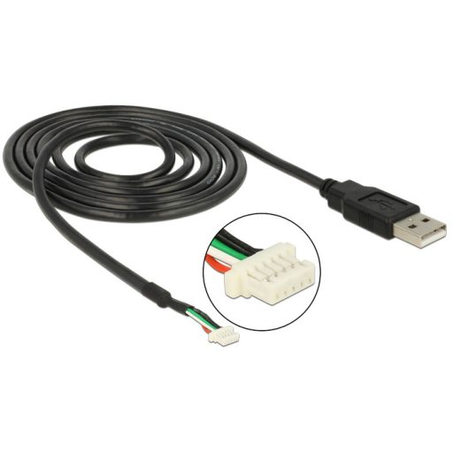 Delock modul kábel USB 2.0 A apa > 5 tűs kameradugó V1.9 1,5 m (95986)