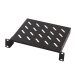Logilink Konzolos polc 10"-os állványra szerelhető, 200 mm, 1U, fekete