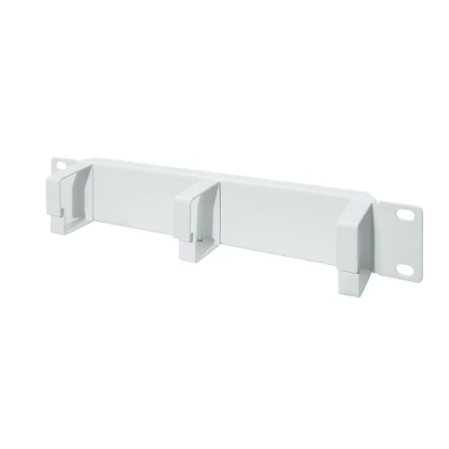 Logilink 10"-os kábelrendező panel 3 vezetőgyűrűvel, 1U, világosszürke