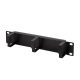 Logilink 10"-os kábelrendező panel 3 vezetőgyűrűvel, 1U, fekete