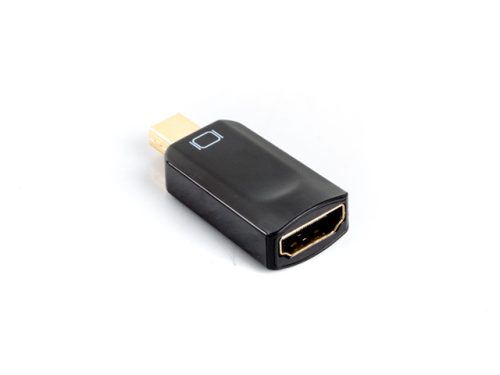 LANBERG DISPLAYPORT MINI(M) 1.1->HDMI(F) ADAPTER FEKETE