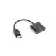 Lanberg Displayport male - HDMI female adapter, 10cm (AD-0009-BK)