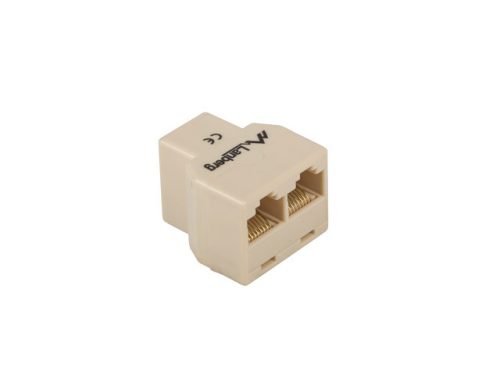 LANBERG RJ45 INLINE CSATLAKOZÓ RJ45->2XRJ45 (AD-RJ45-2RJ45-OU)