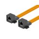 LANBERG RJ45 INLINE CSATLAKOZÓ VÉKONY ABLAKOS KÁBEL 17CM (ADS-RJ45-RJ45-245)