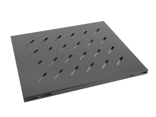 Lanberg 19 "-es fix polc 1U/465X500mm felület max terhelhetőség 120 KG fekete