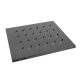 Lanberg 19 "-es fix polc 1U/465X500mm felület max terhelhetőség 120 KG fekete