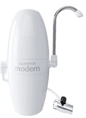 Aquaphor Modern 2 csapra szerelhető víztisztító fehér