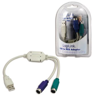 LogiLink USB - PS/2 adapter (AU0004A)