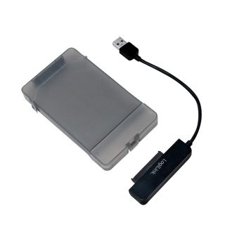   Logilink USB 3.0   2.5" SATA adapter védőtokkal (AU0037)