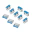 Logilink USB-A port blokkoló (10x zár) (AU0046)