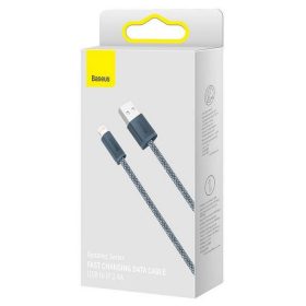   Baseus Dynamic Series USB-A Lightning gyorstöltő kábel 2.4A 1m szürke (CALD000416)